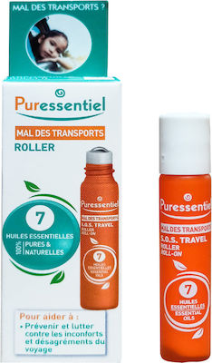 Puressentiel SOS Travel Roll-On Λάδι Κατά της Ναυτίας με Αιθέρια Έλαια 5ml